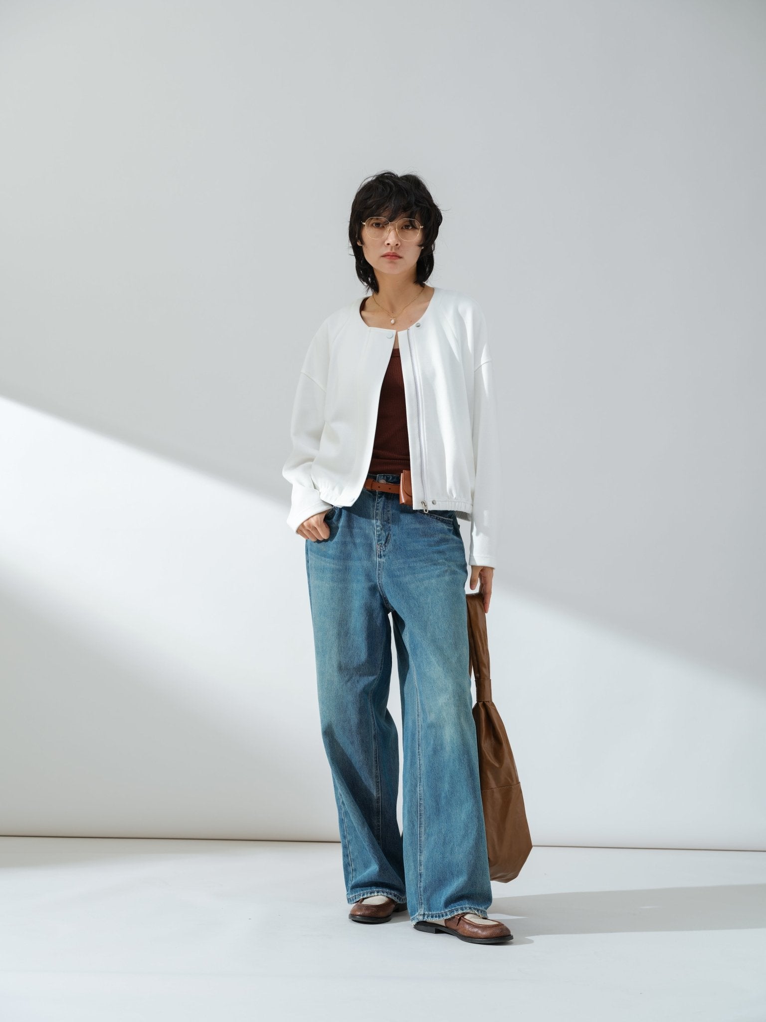 Soft Cropped Jacket - UNIQUE ATTRACTION