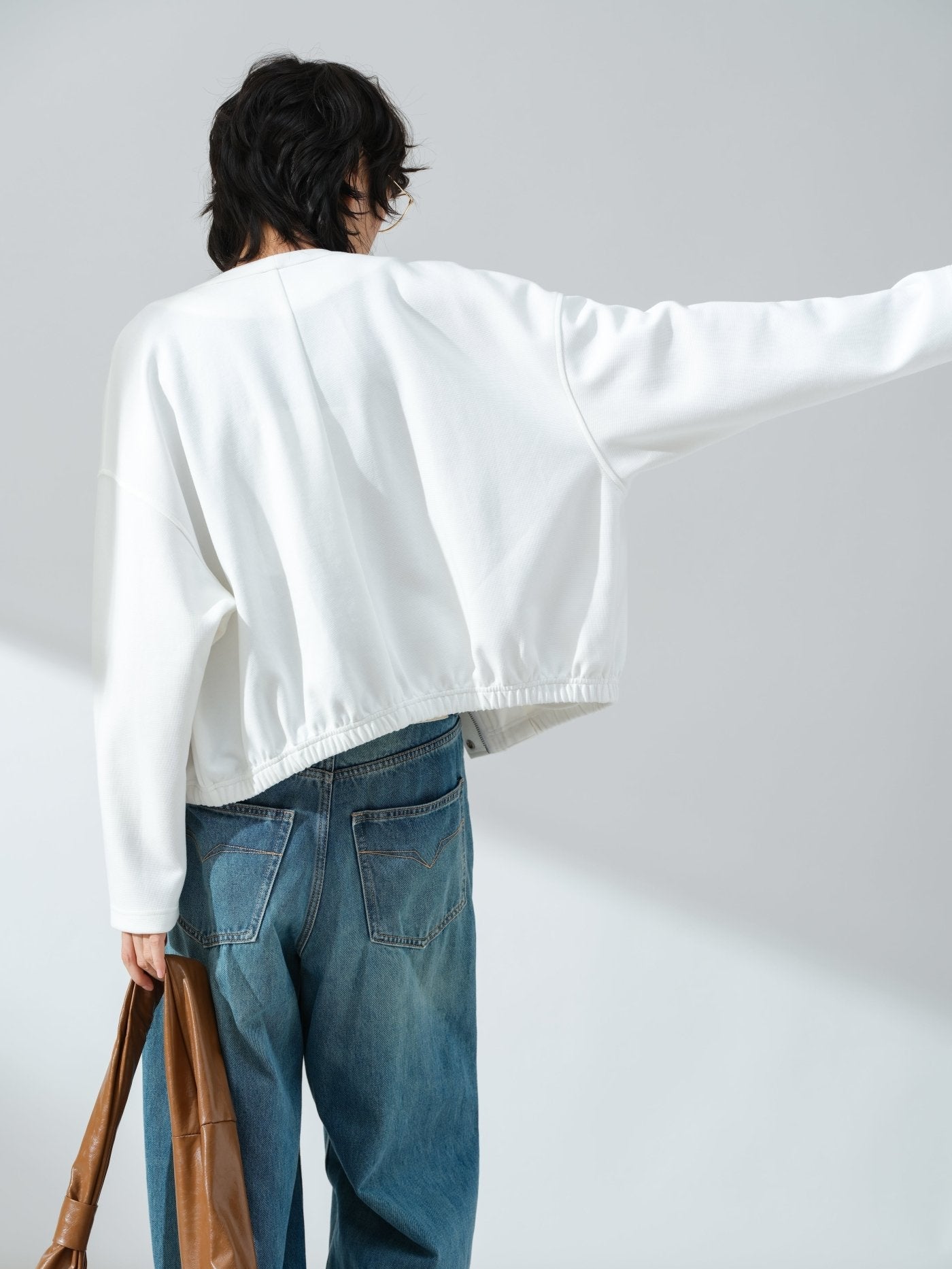 Soft Cropped Jacket - UNIQUE ATTRACTION