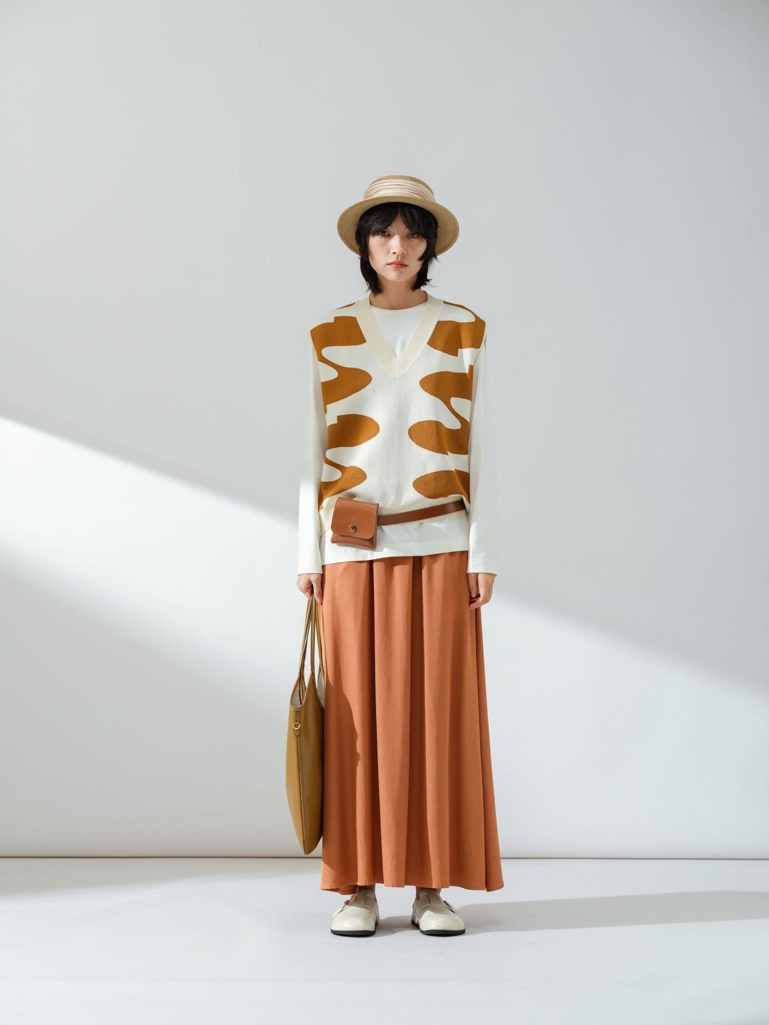 Soft Drape Skirt - UNIQUE ATTRACTION