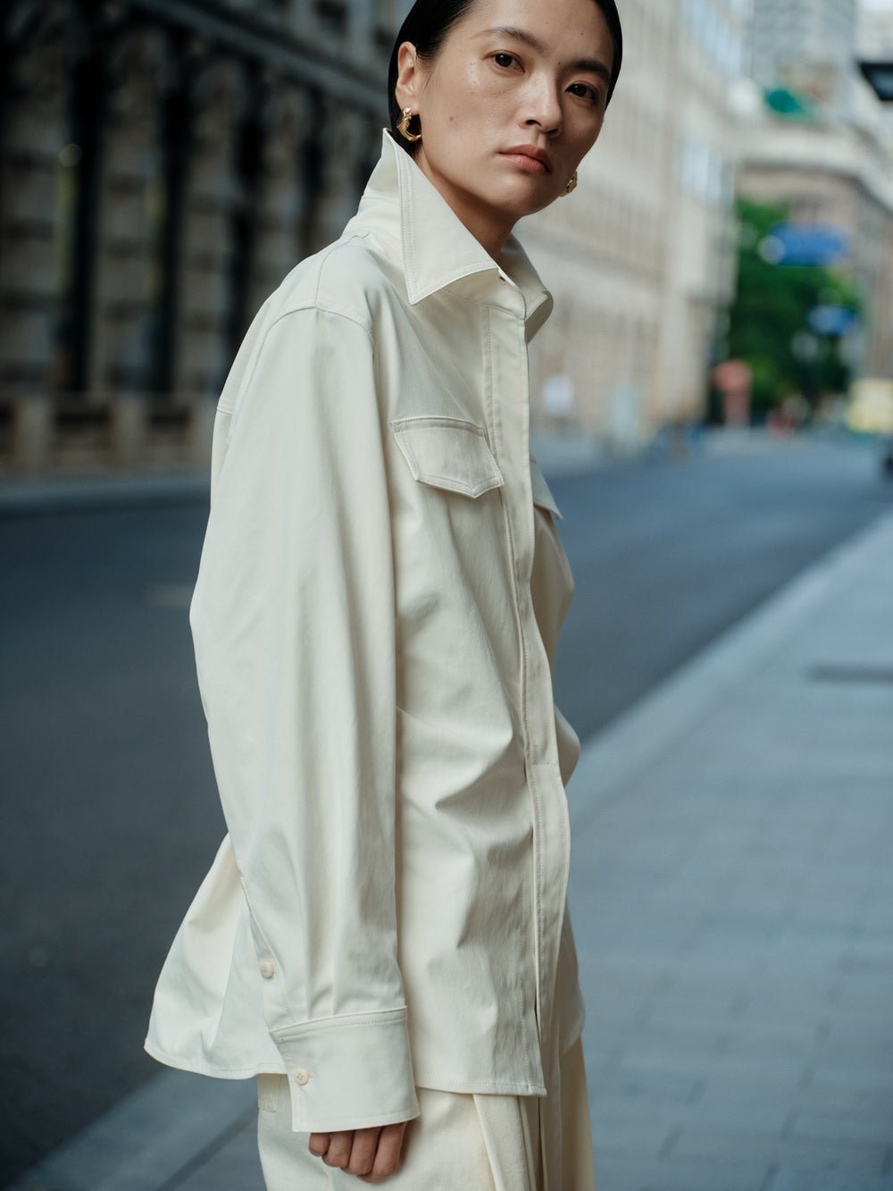 Soft Draped Shacket - UNIQUE ATTRACTION