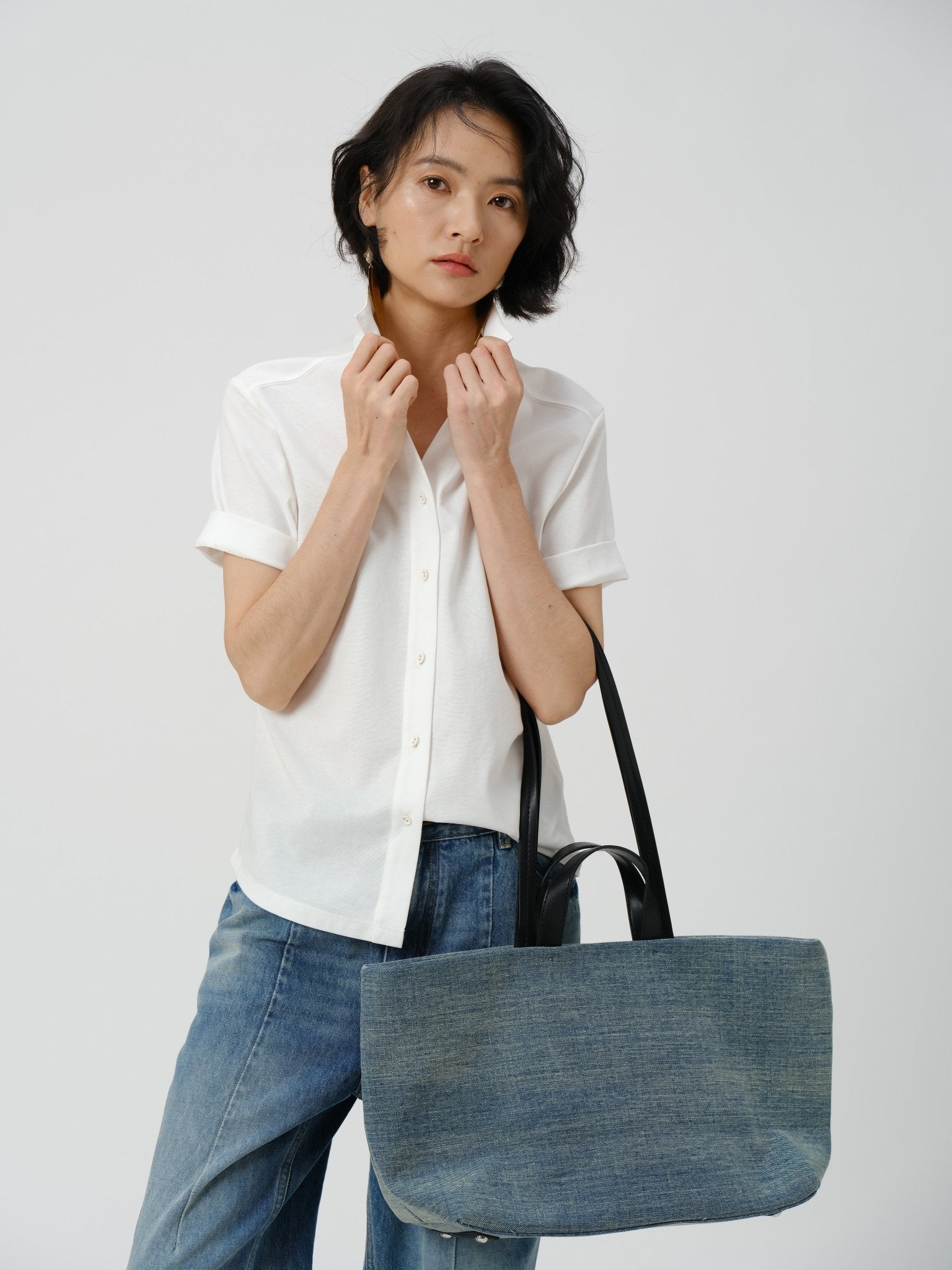 Stretch Cotton Knit Shirt - UNIQUE ATTRACTION