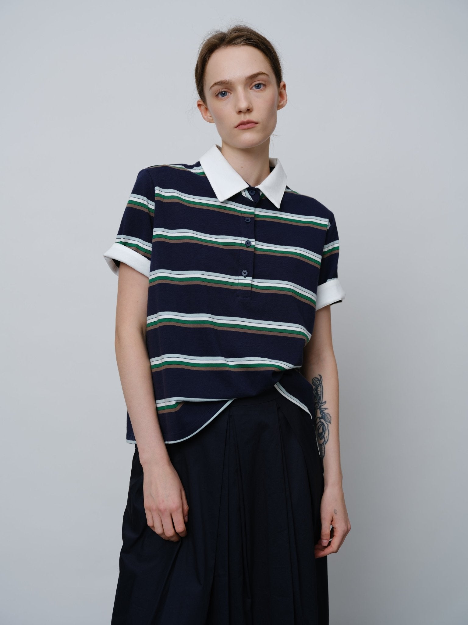 Striped Polo Shirt - UNIQUE ATTRACTION