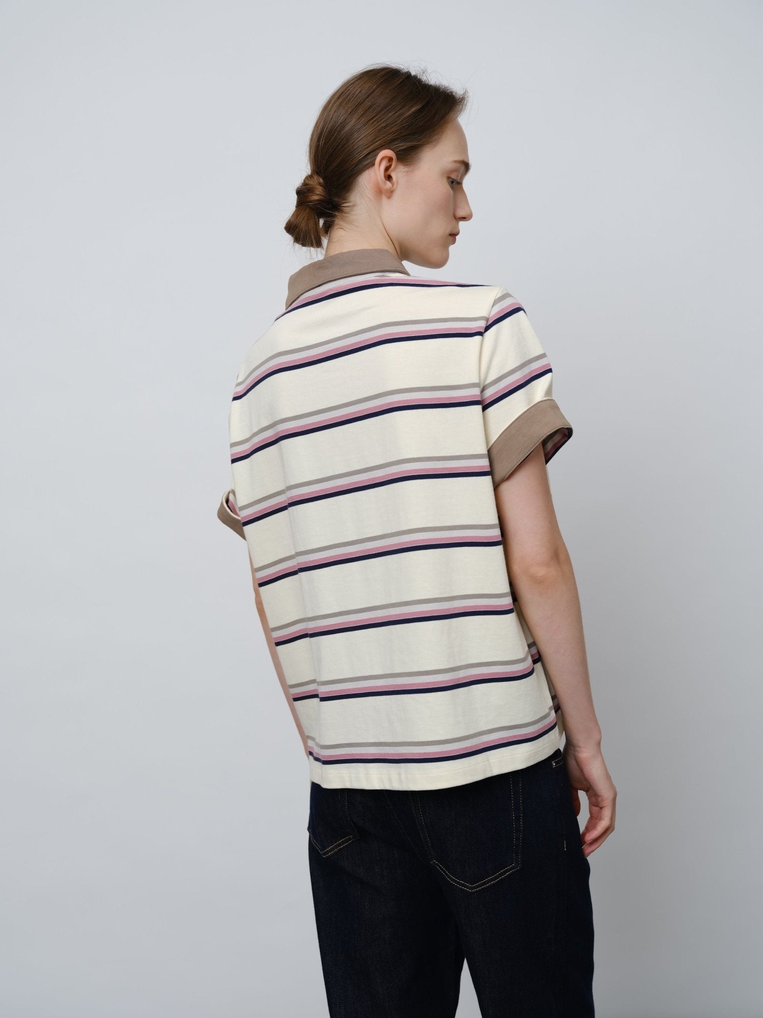 Striped Polo Shirt - UNIQUE ATTRACTION