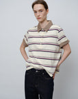 Striped Polo Shirt - UNIQUE ATTRACTION