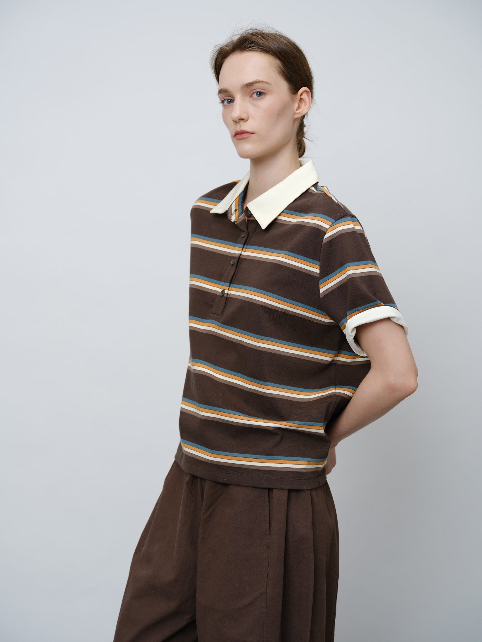 Striped Polo Shirt - UNIQUE ATTRACTION