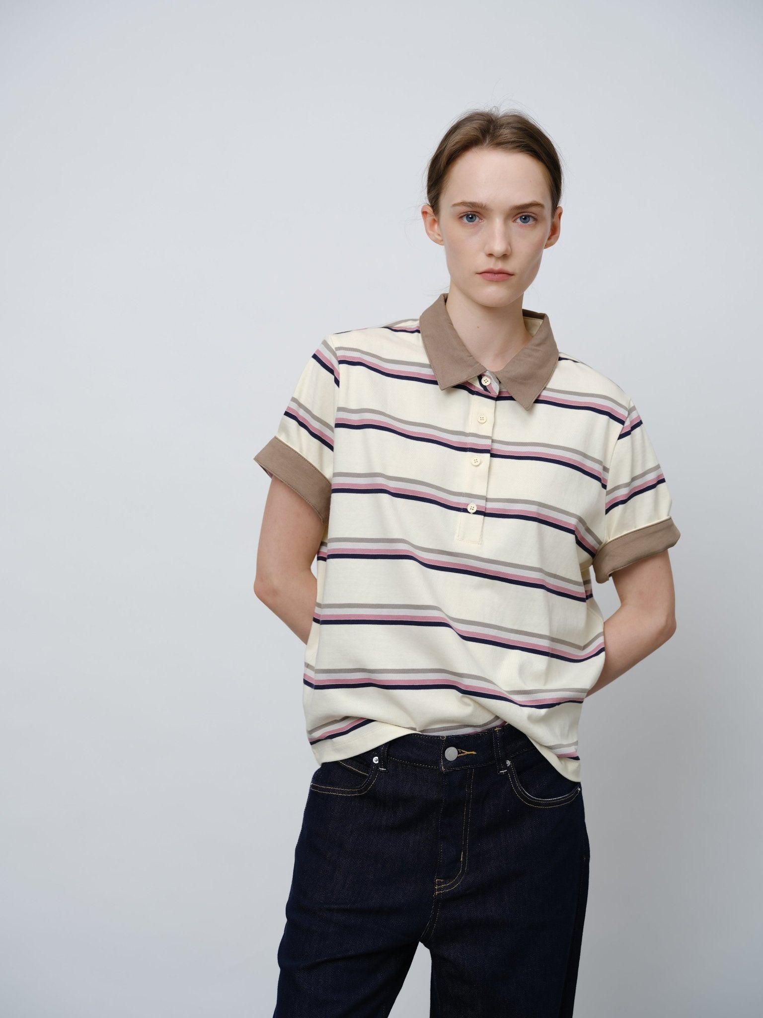 Striped Polo Shirt - UNIQUE ATTRACTION