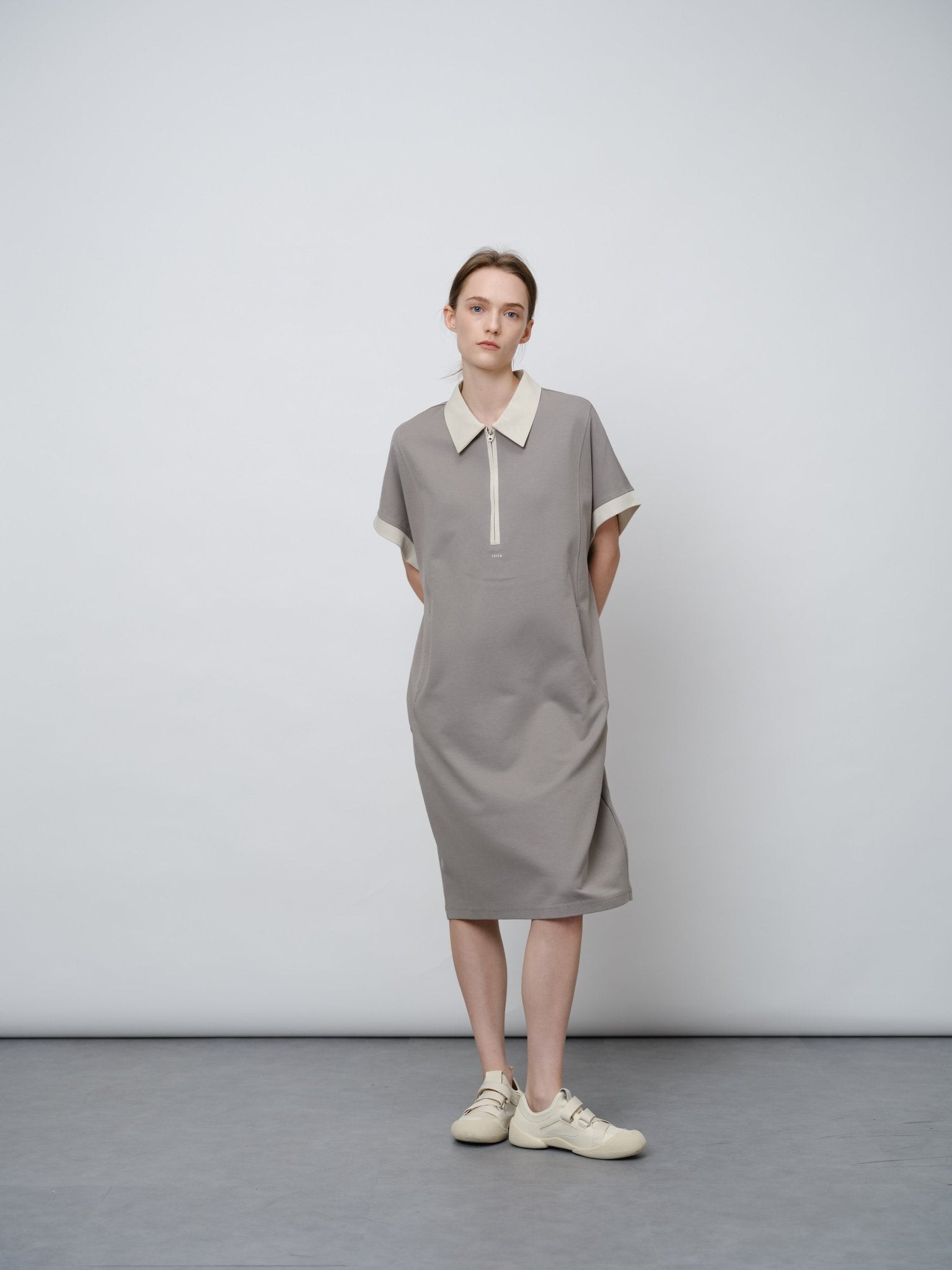 Structured Air Layer Midi Dress - UNIQUE ATTRACTION