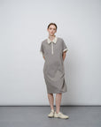 Structured Air Layer Midi Dress - UNIQUE ATTRACTION