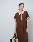 Structured Air Layer Midi Dress - UNIQUE ATTRACTION