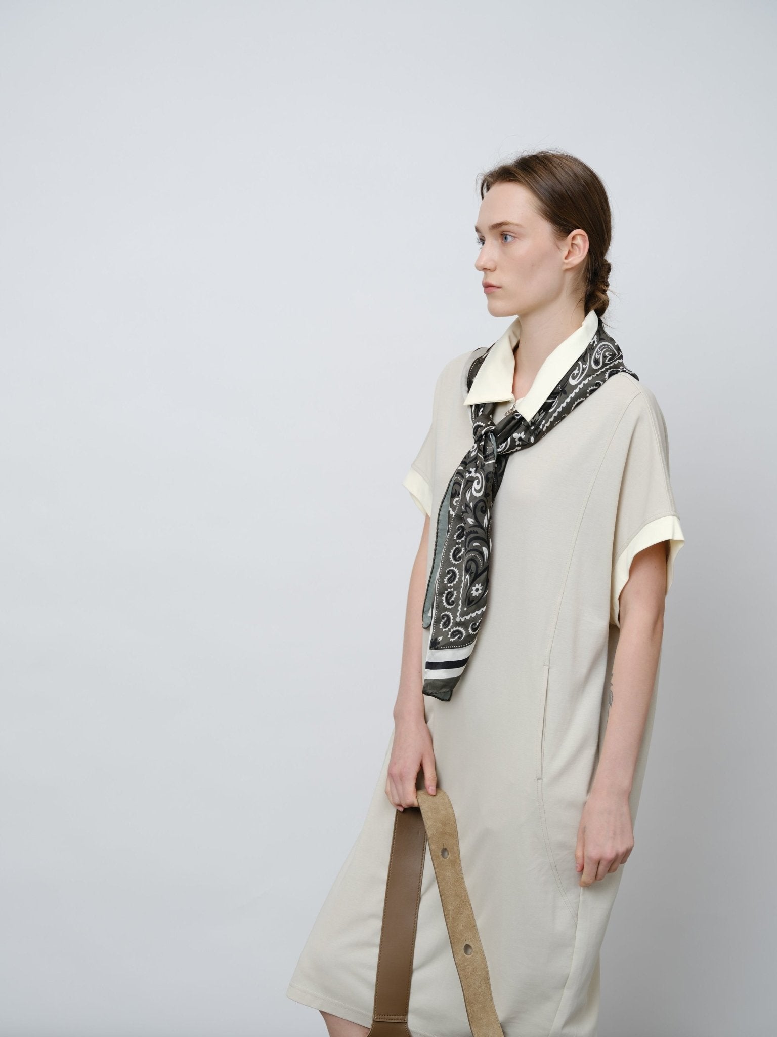 Structured Air Layer Midi Dress - UNIQUE ATTRACTION