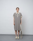 Structured Air Layer Midi Dress - UNIQUE ATTRACTION