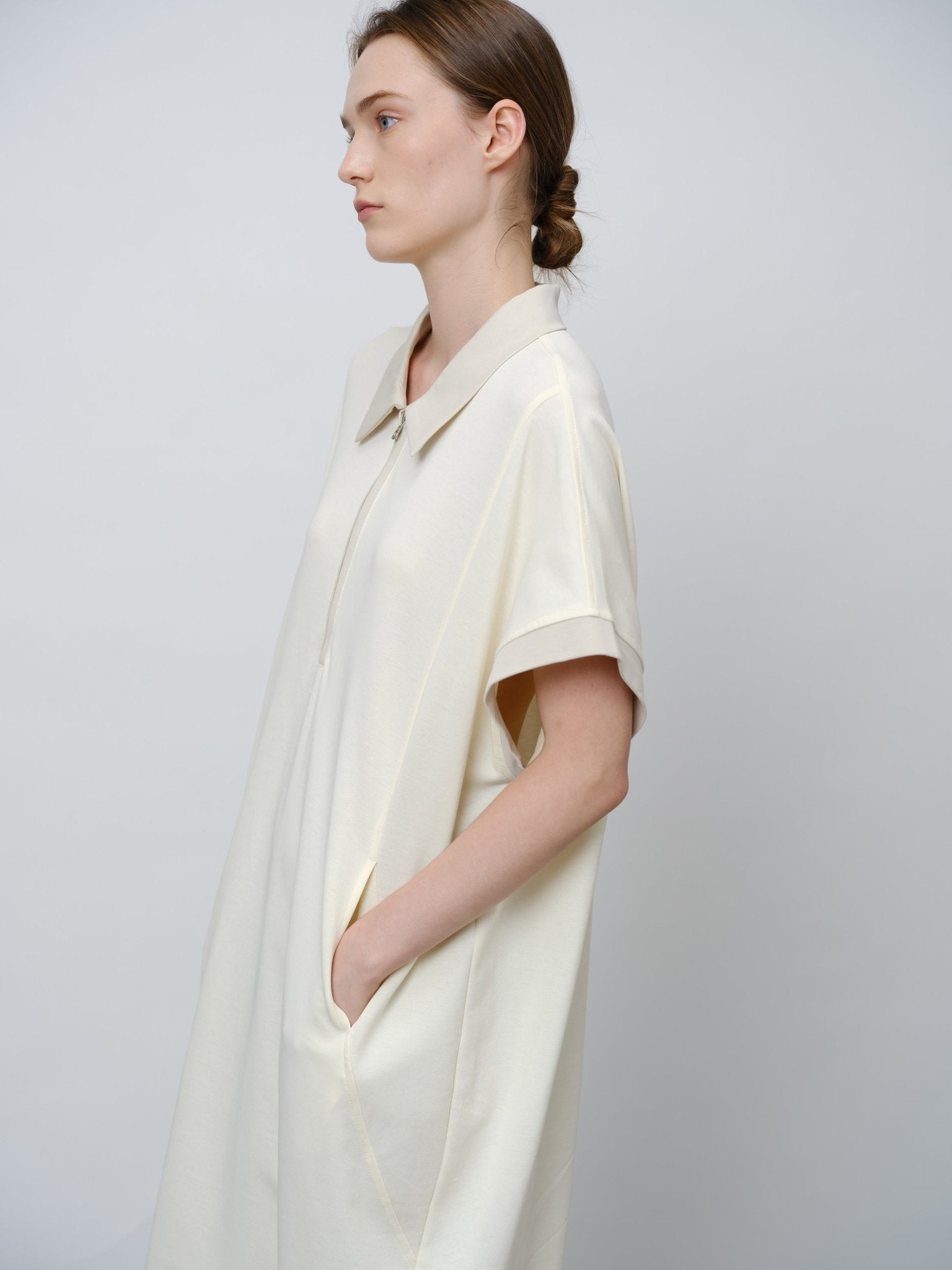 Structured Air Layer Midi Dress - UNIQUE ATTRACTION