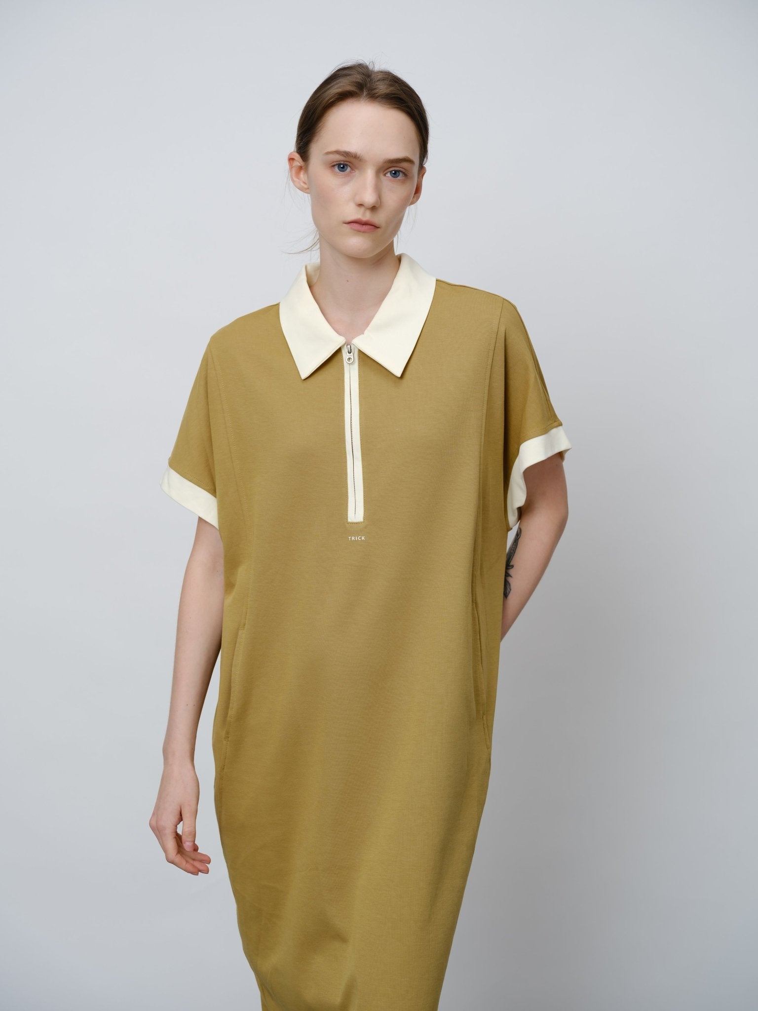 Structured Air Layer Midi Dress - UNIQUE ATTRACTION