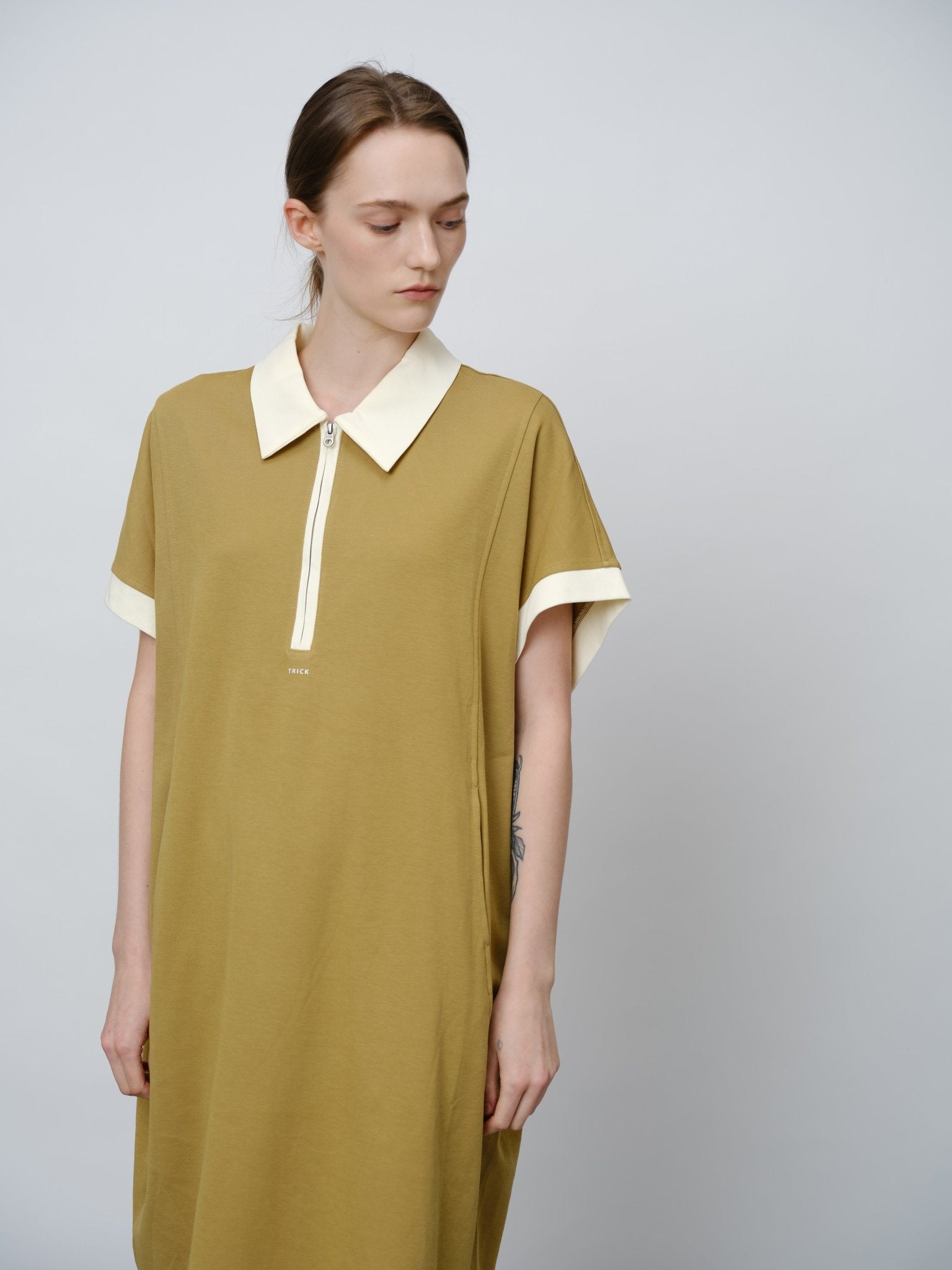 Structured Air Layer Midi Dress - UNIQUE ATTRACTION