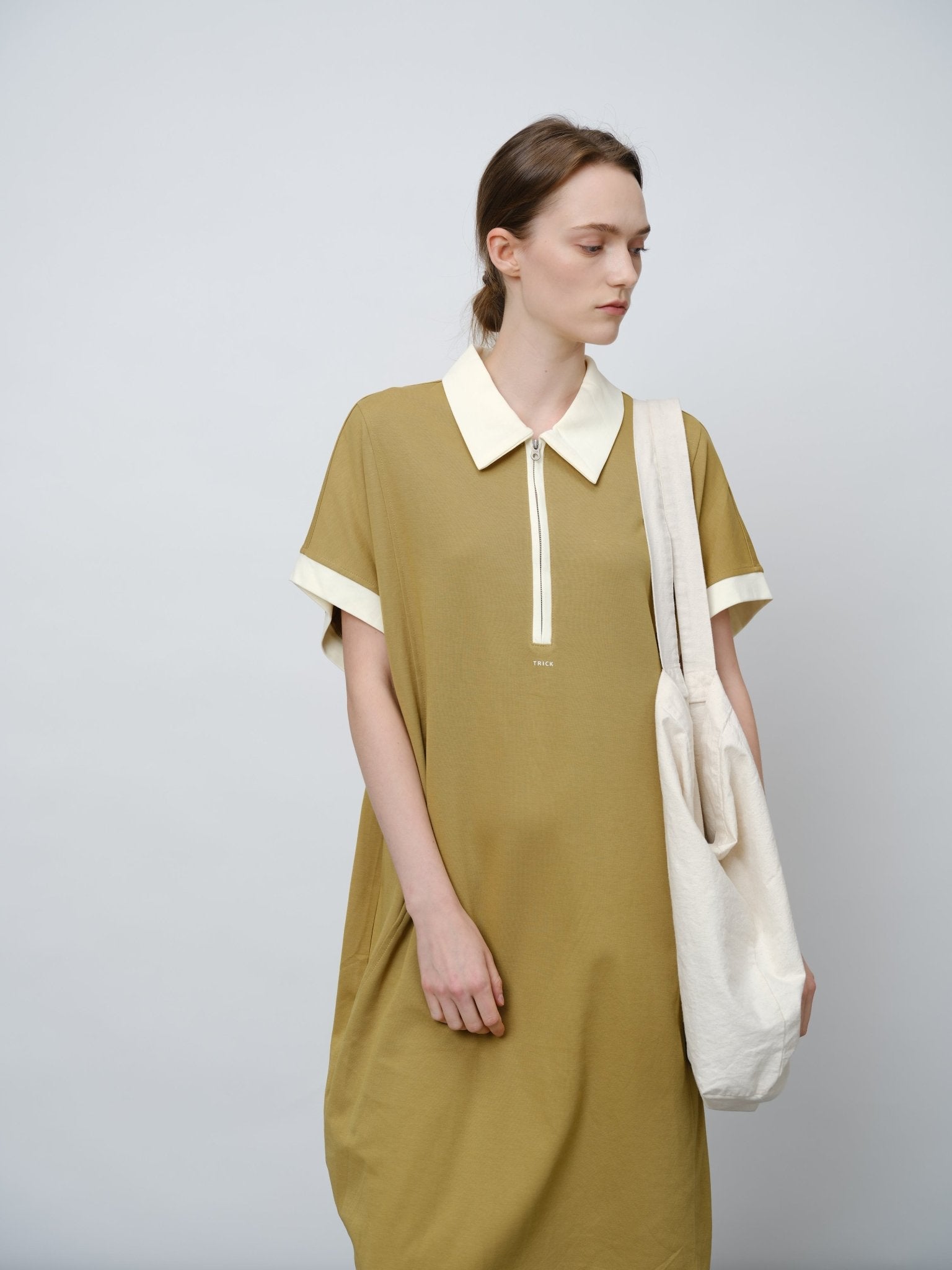 Structured Air Layer Midi Dress - UNIQUE ATTRACTION