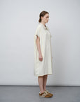 Structured Air Layer Midi Dress - UNIQUE ATTRACTION