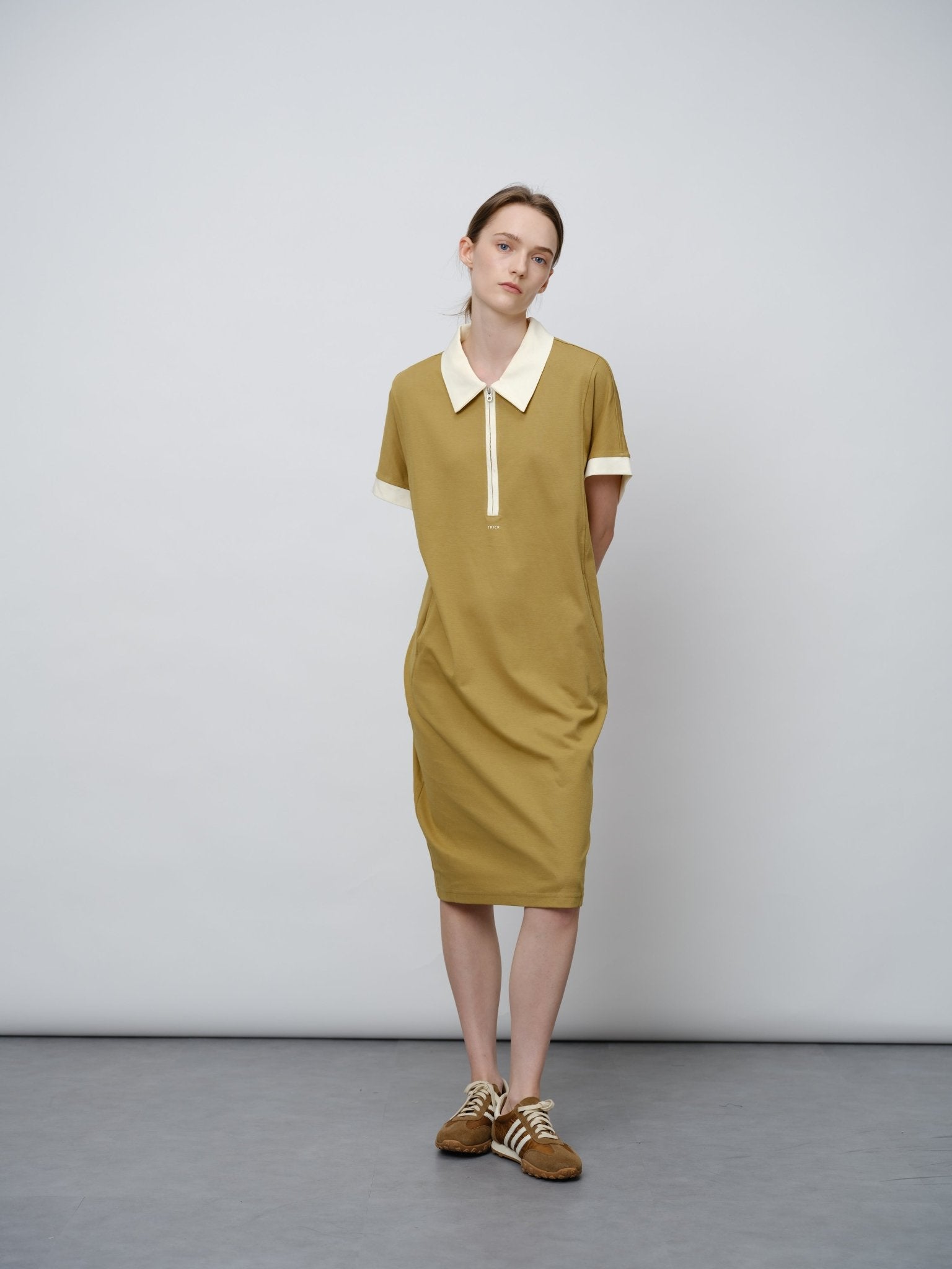 Structured Air Layer Midi Dress - UNIQUE ATTRACTION