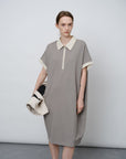Structured Air Layer Midi Dress - UNIQUE ATTRACTION