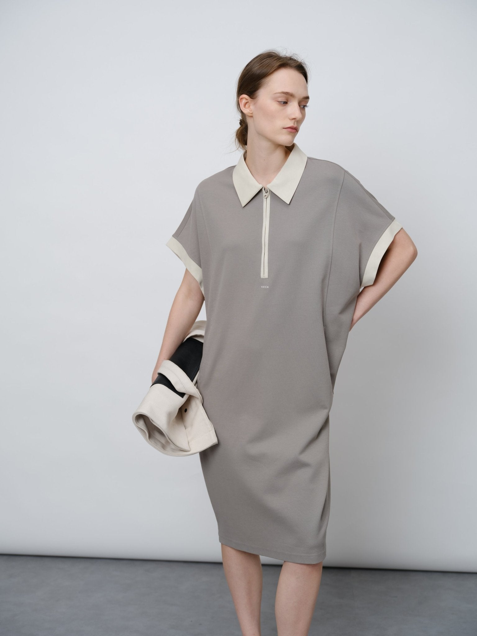 Structured Air Layer Midi Dress - UNIQUE ATTRACTION
