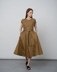 Summer Tie Waist Layer Dress - UNIQUE ATTRACTION