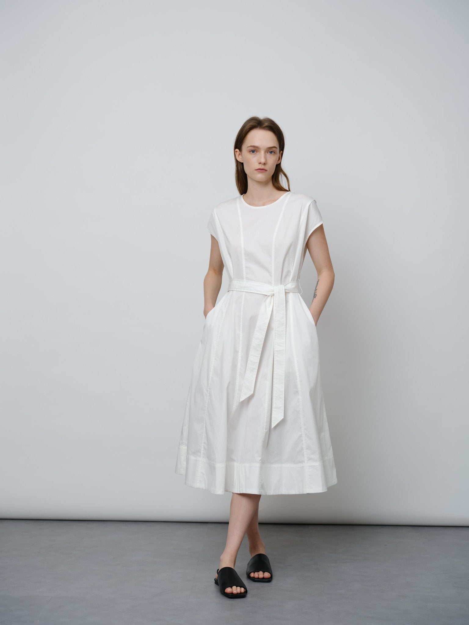 Summer Tie Waist Layer Dress - UNIQUE ATTRACTION