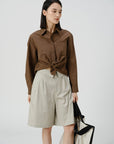 Tailored Suit Shorts - UNIQUE ATTRACTION