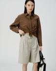 Tailored Suit Shorts - UNIQUE ATTRACTION