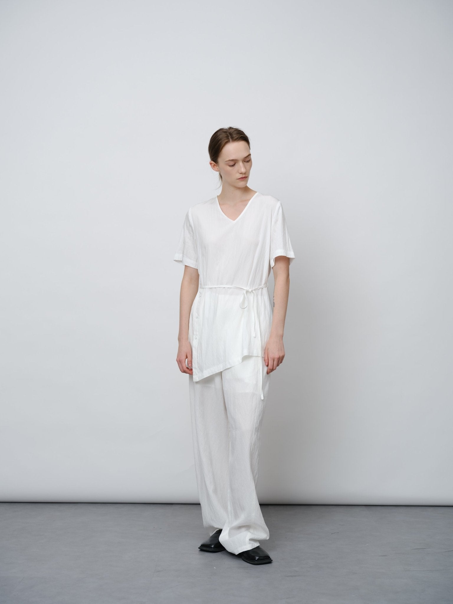 Tencel - Cotton Relaxed Fit Pants - UNIQUE ATTRACTION
