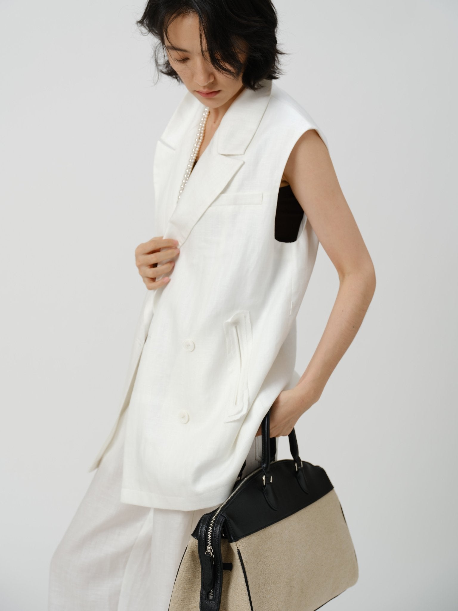 Tencel - Linen Summer Vest - UNIQUE ATTRACTION