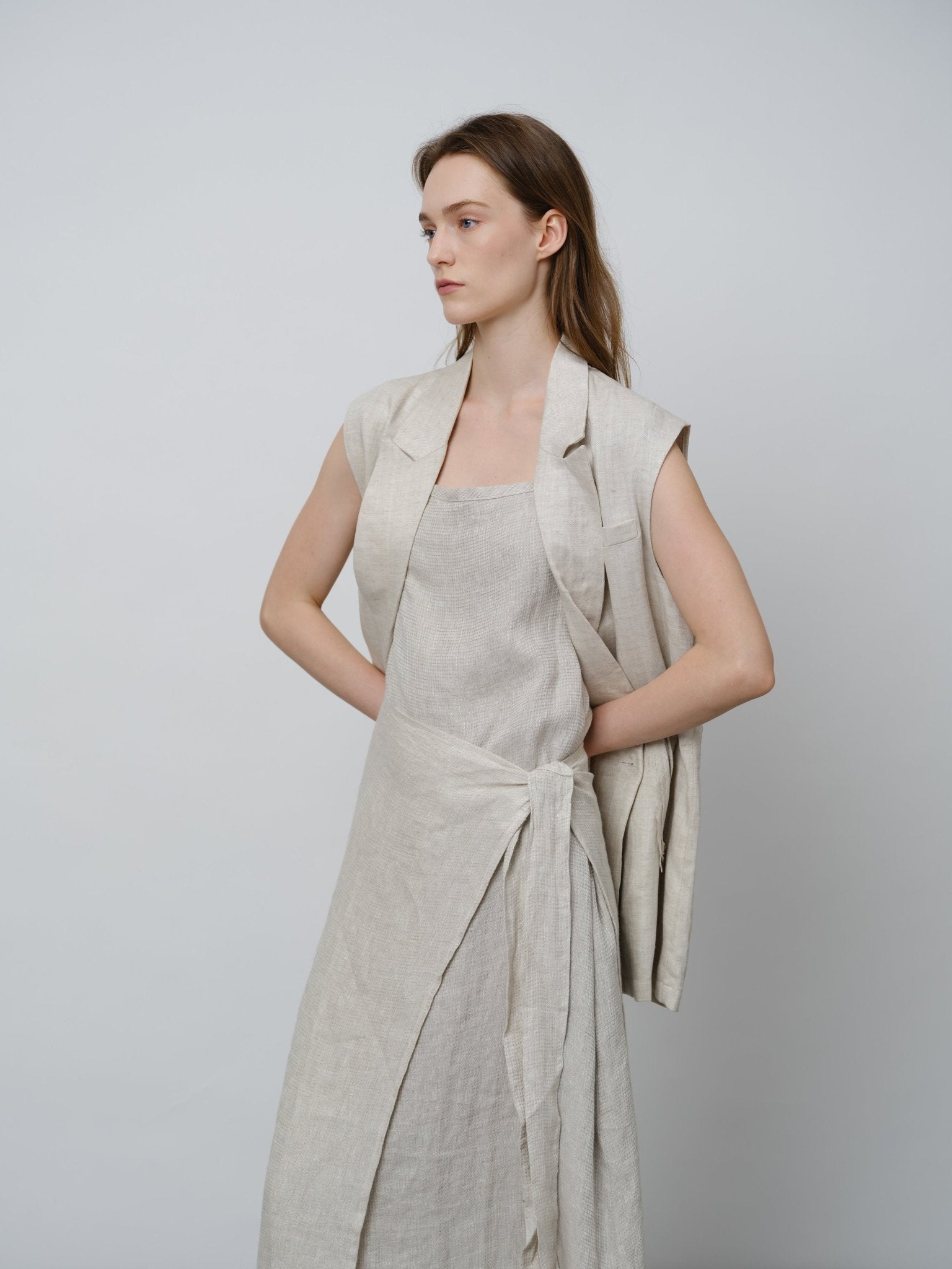 Tencel - Linen Summer Vest - UNIQUE ATTRACTION