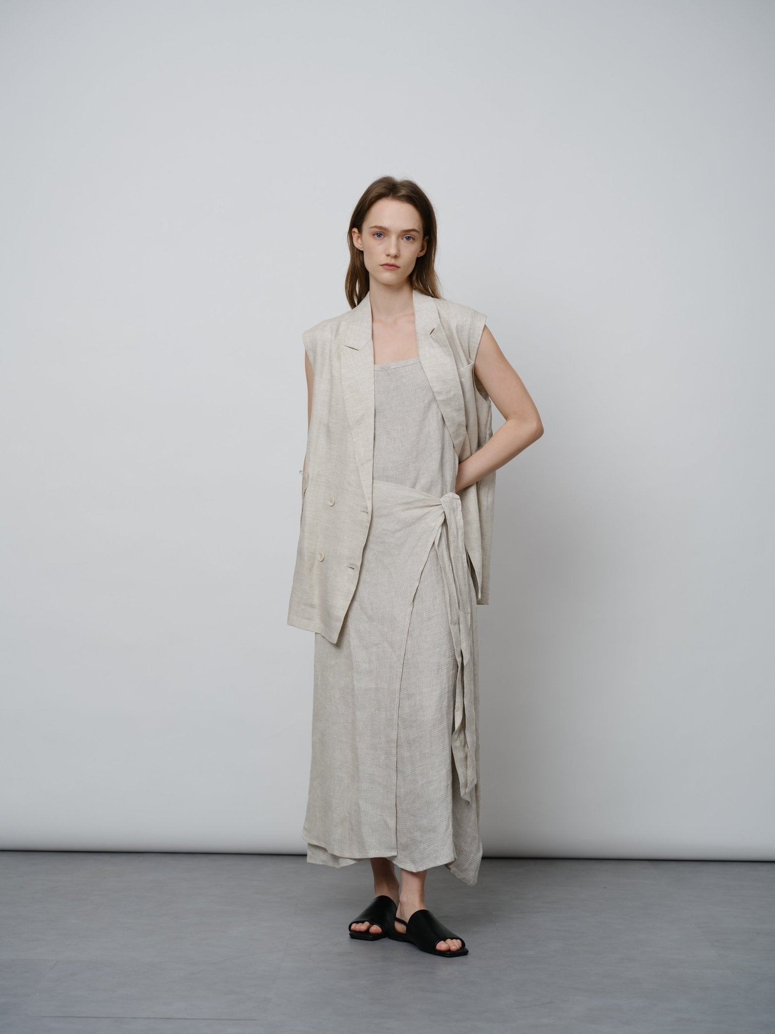 Tencel - Linen Summer Vest - UNIQUE ATTRACTION