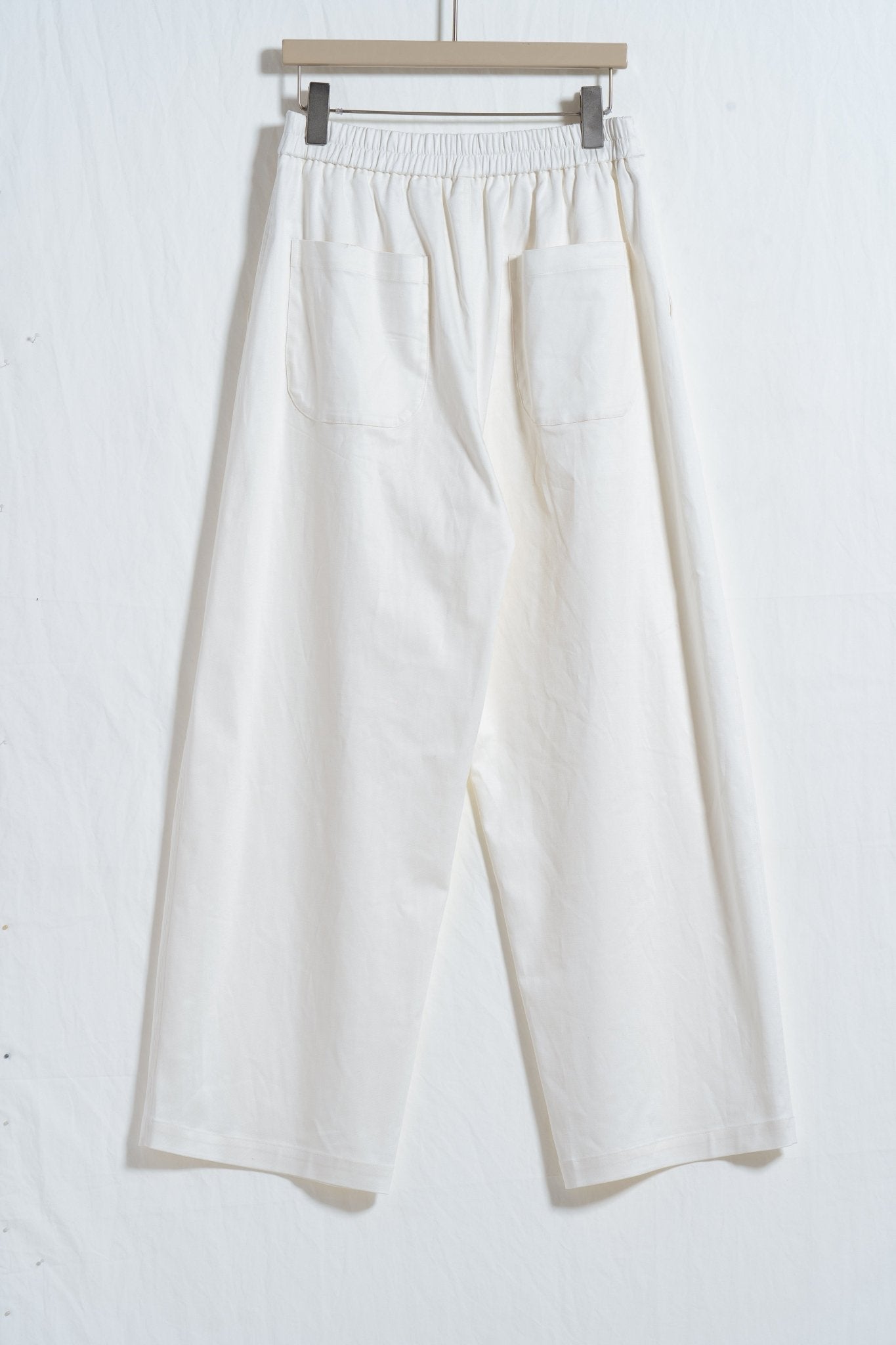 Tencel - Wool Blend Straight Leg Pants - UNIQUE ATTRACTION
