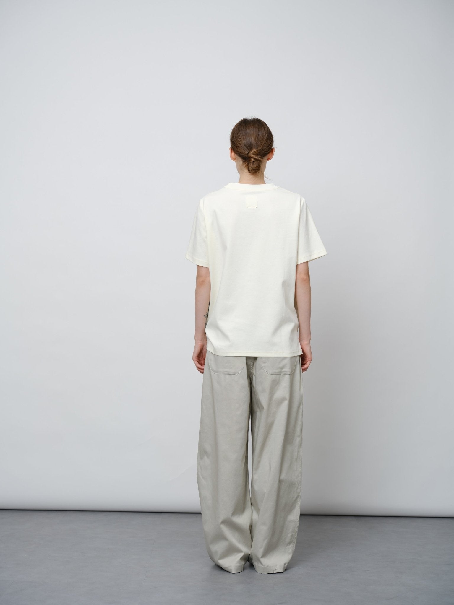 Tencel - Wool Blend Straight Leg Pants - UNIQUE ATTRACTION