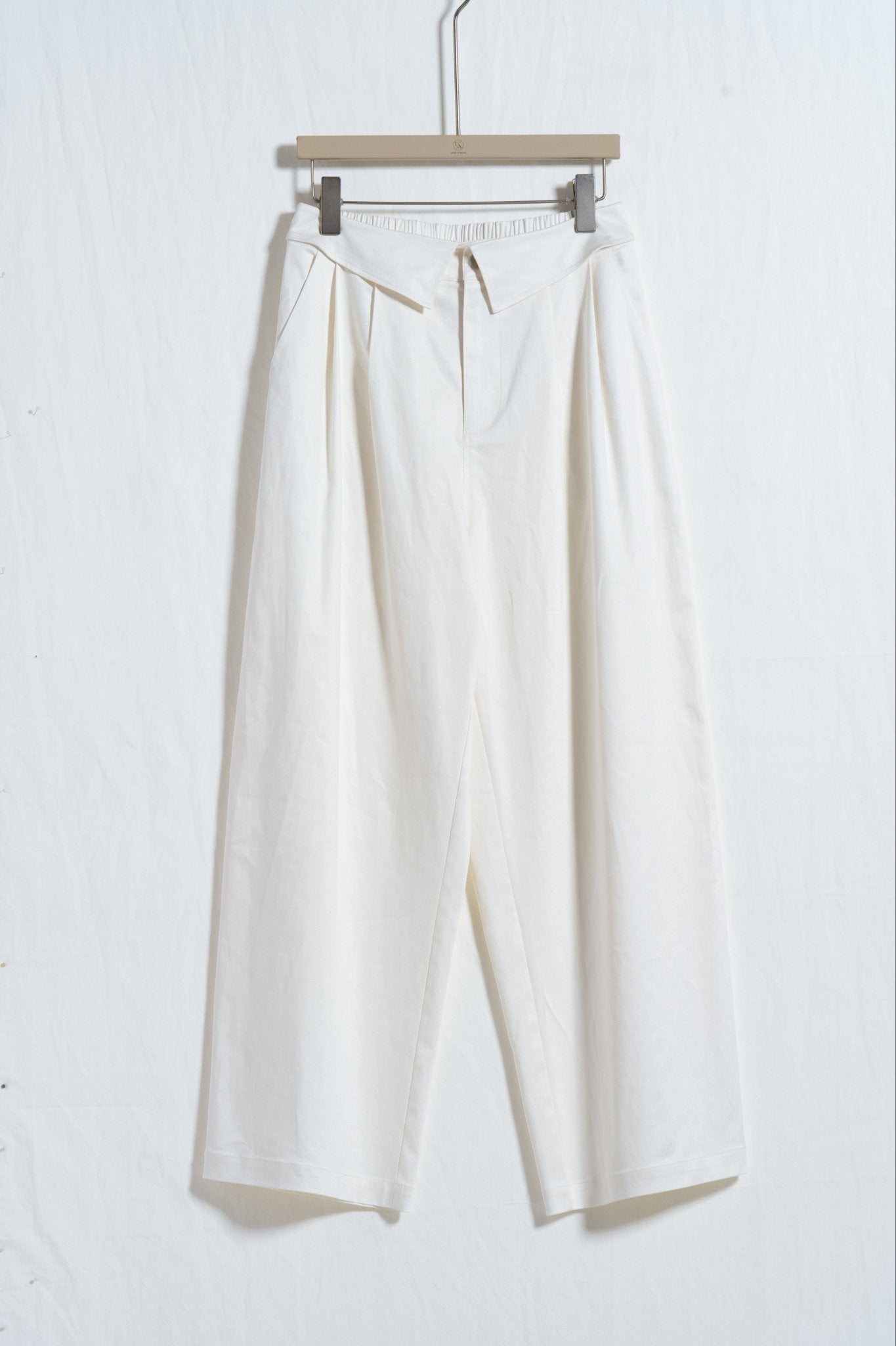 Tencel - Wool Blend Straight Leg Pants - UNIQUE ATTRACTION