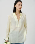 Textured Linen Shirt - UNIQUE ATTRACTION
