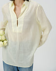 Textured Linen Shirt - UNIQUE ATTRACTION