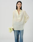 Textured Linen Shirt - UNIQUE ATTRACTION