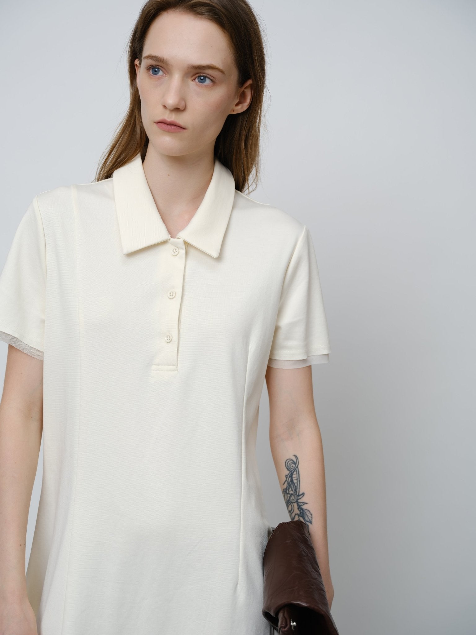 Textured &amp; Tailored Summer Dress - UNIQUE ATTRACTION