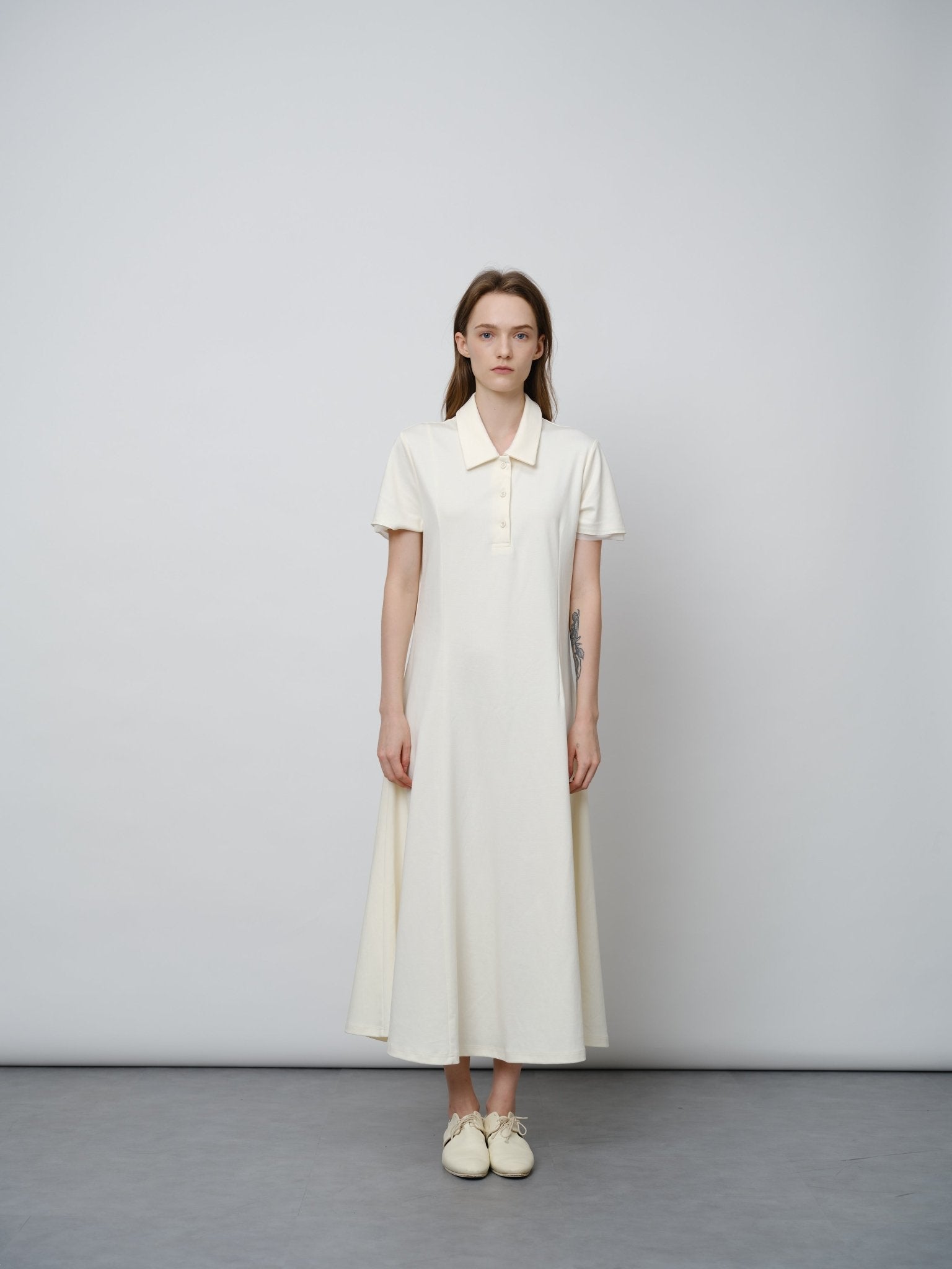 Textured & Tailored Summer Dress - UNIQUE ATTRACTION