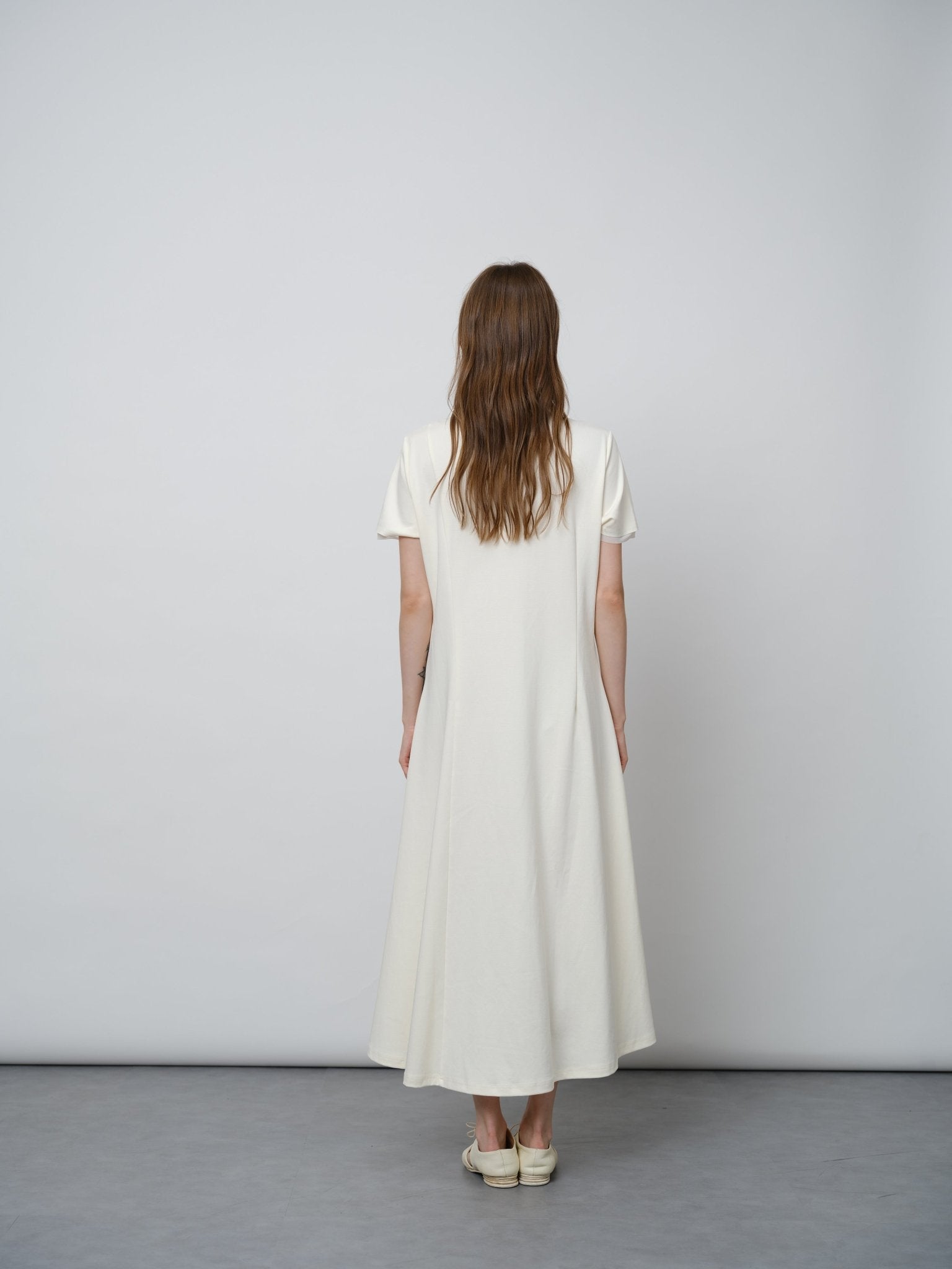 Textured & Tailored Summer Dress - UNIQUE ATTRACTION