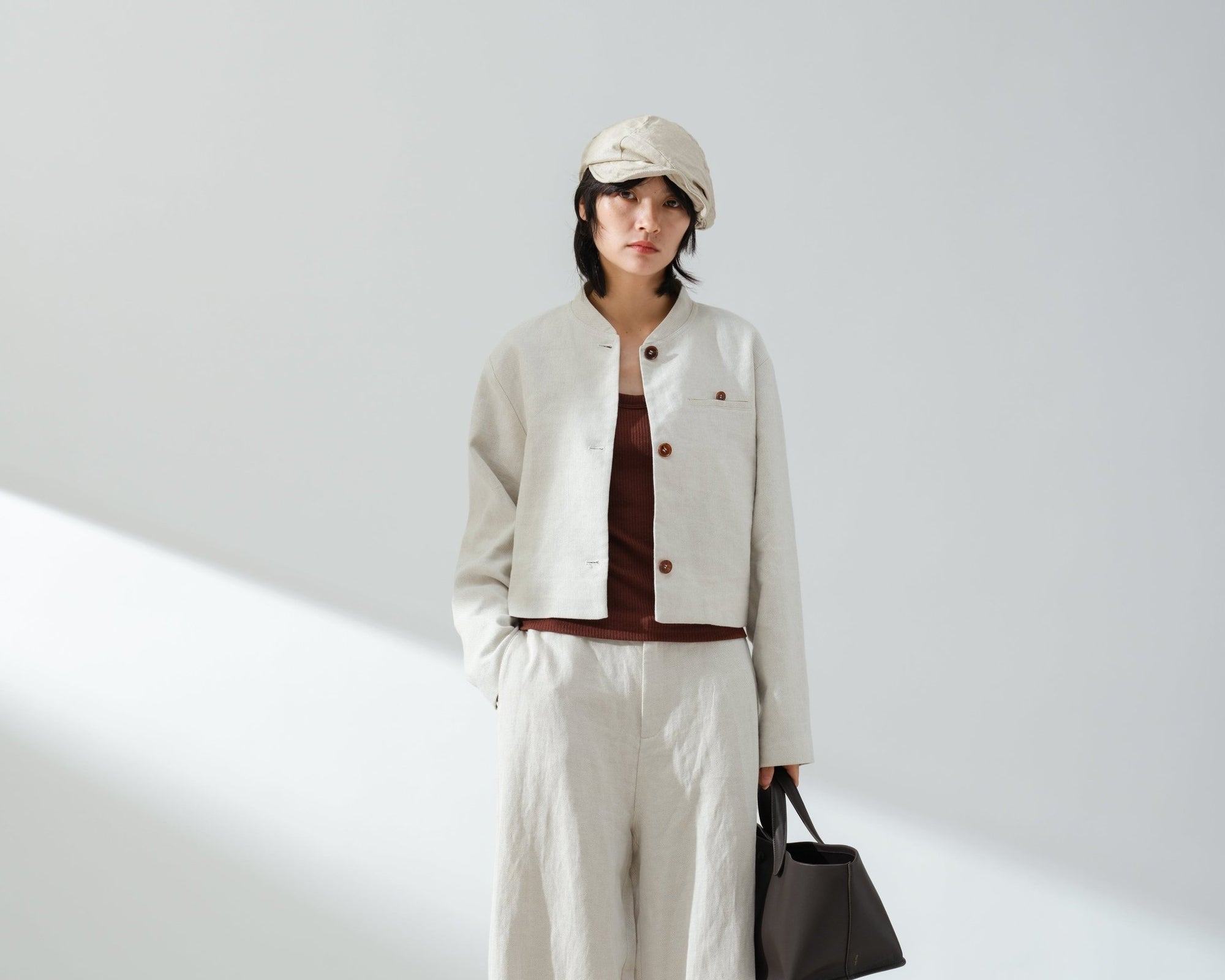 Timeless Linen Blazer - UNIQUE ATTRACTION