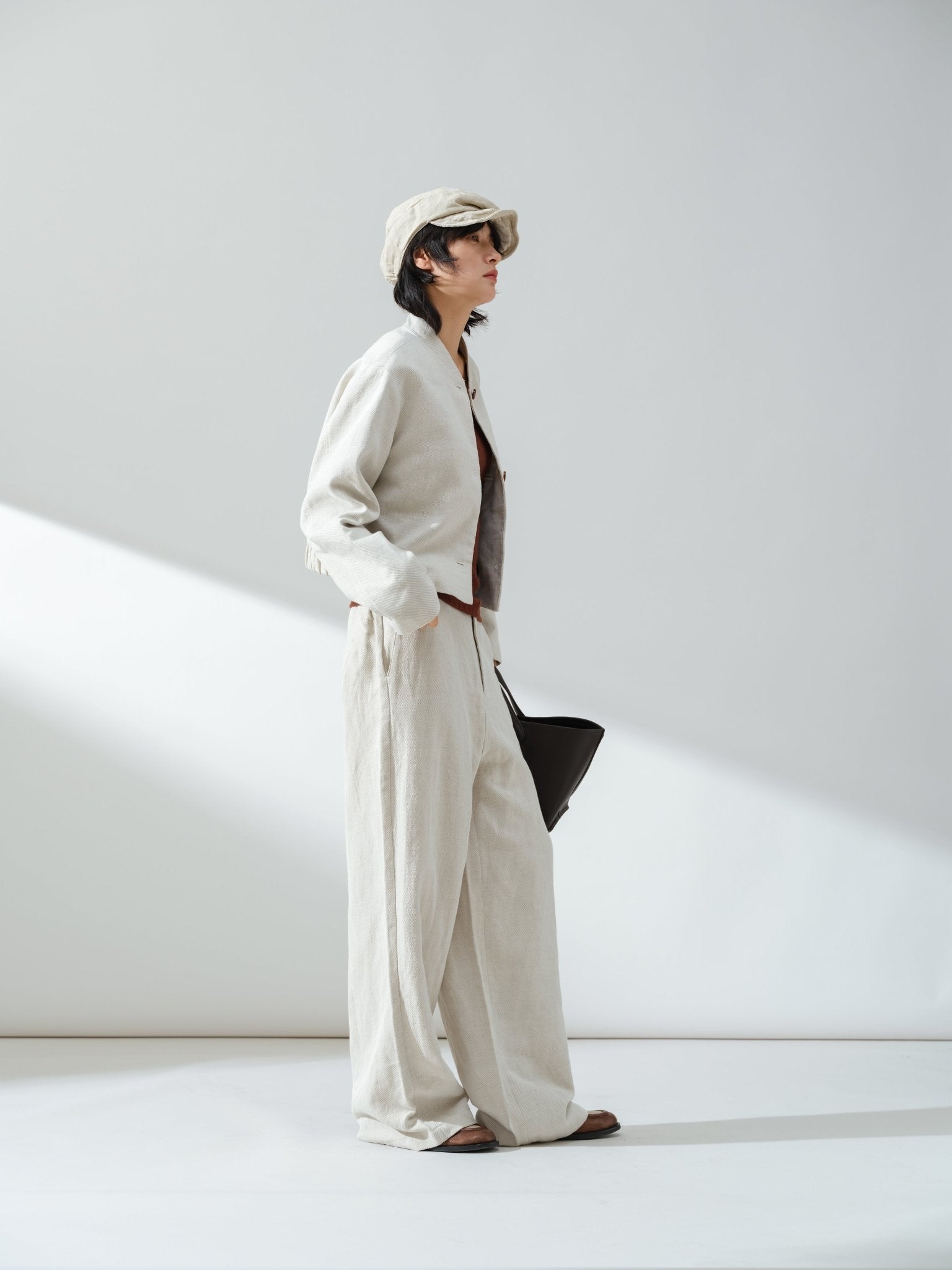 Timeless Linen Blazer - UNIQUE ATTRACTION