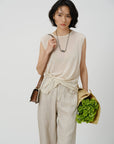 Twist Front Knit Top - UNIQUE ATTRACTION