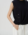 Twist Front Knit Top - UNIQUE ATTRACTION
