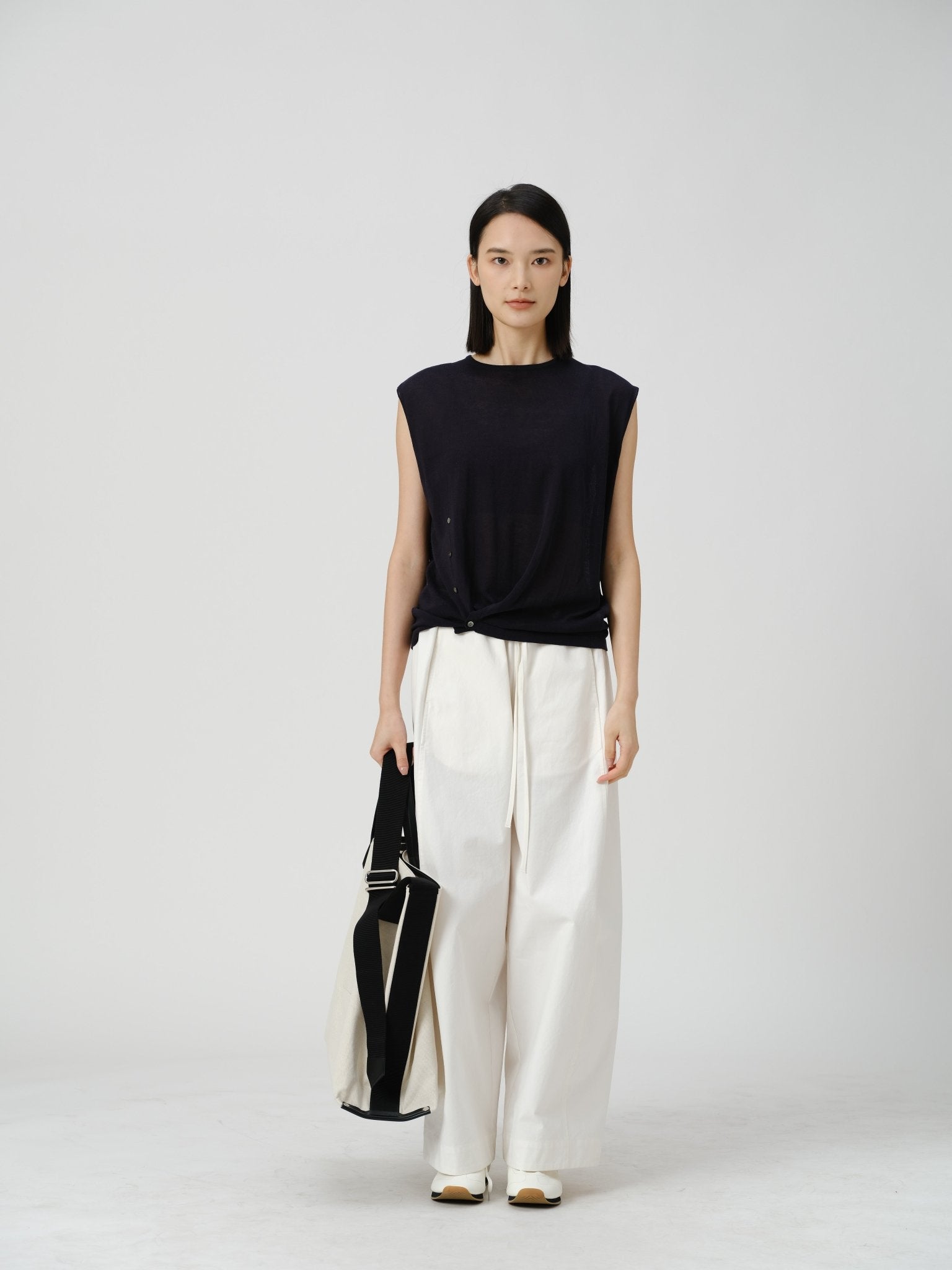Twist Front Knit Top - UNIQUE ATTRACTION