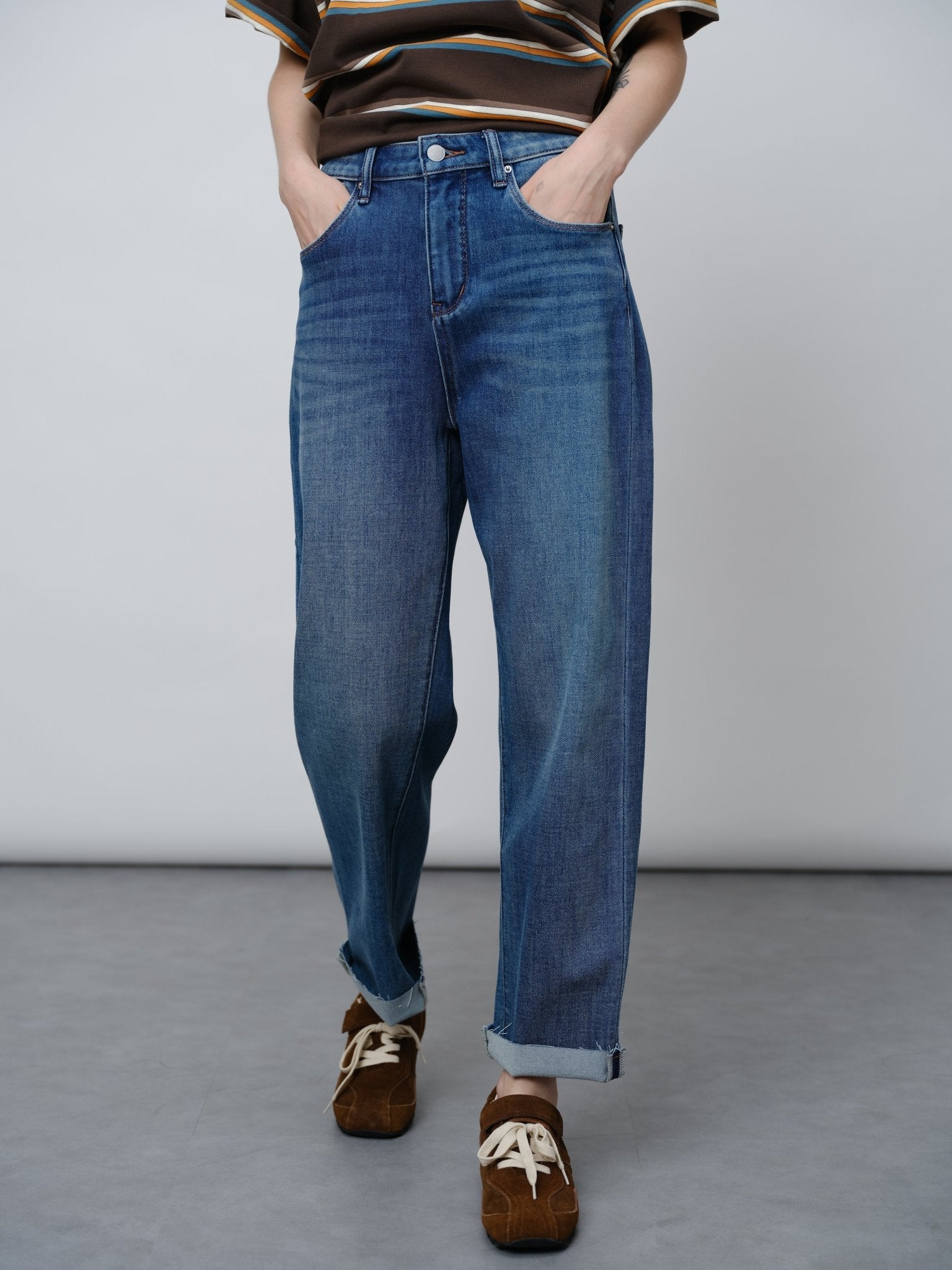 Vintage Denim Jeans - UNIQUE ATTRACTION