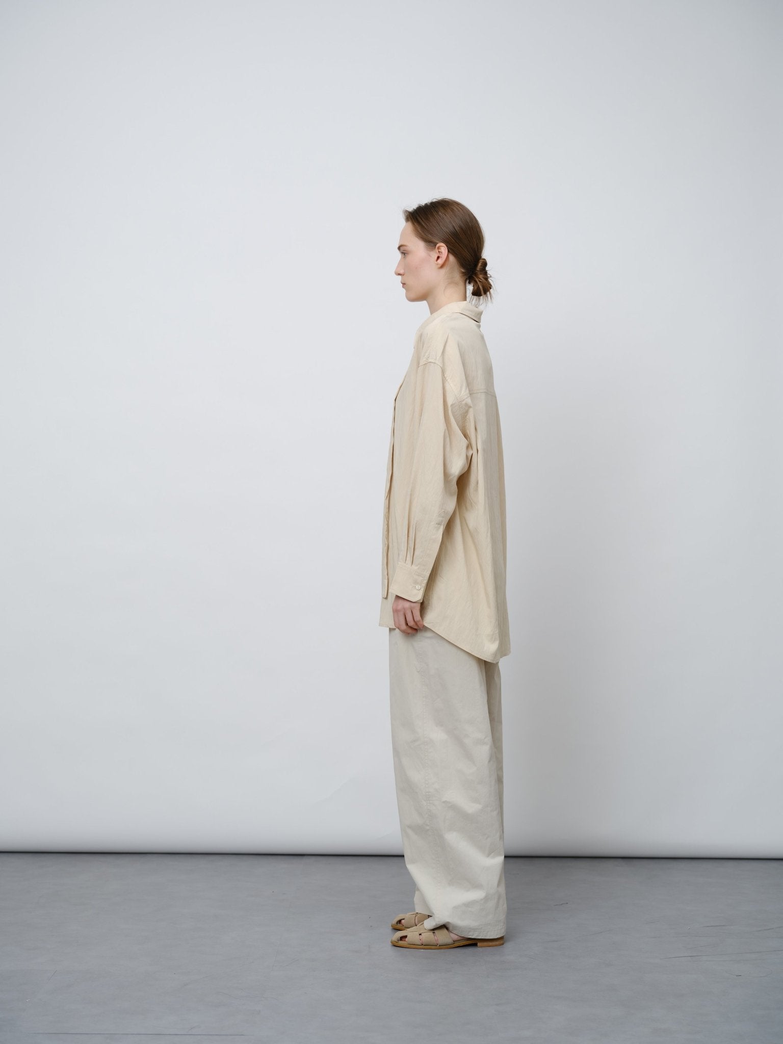 Vintage Draped Collar Shirt - UNIQUE ATTRACTION
