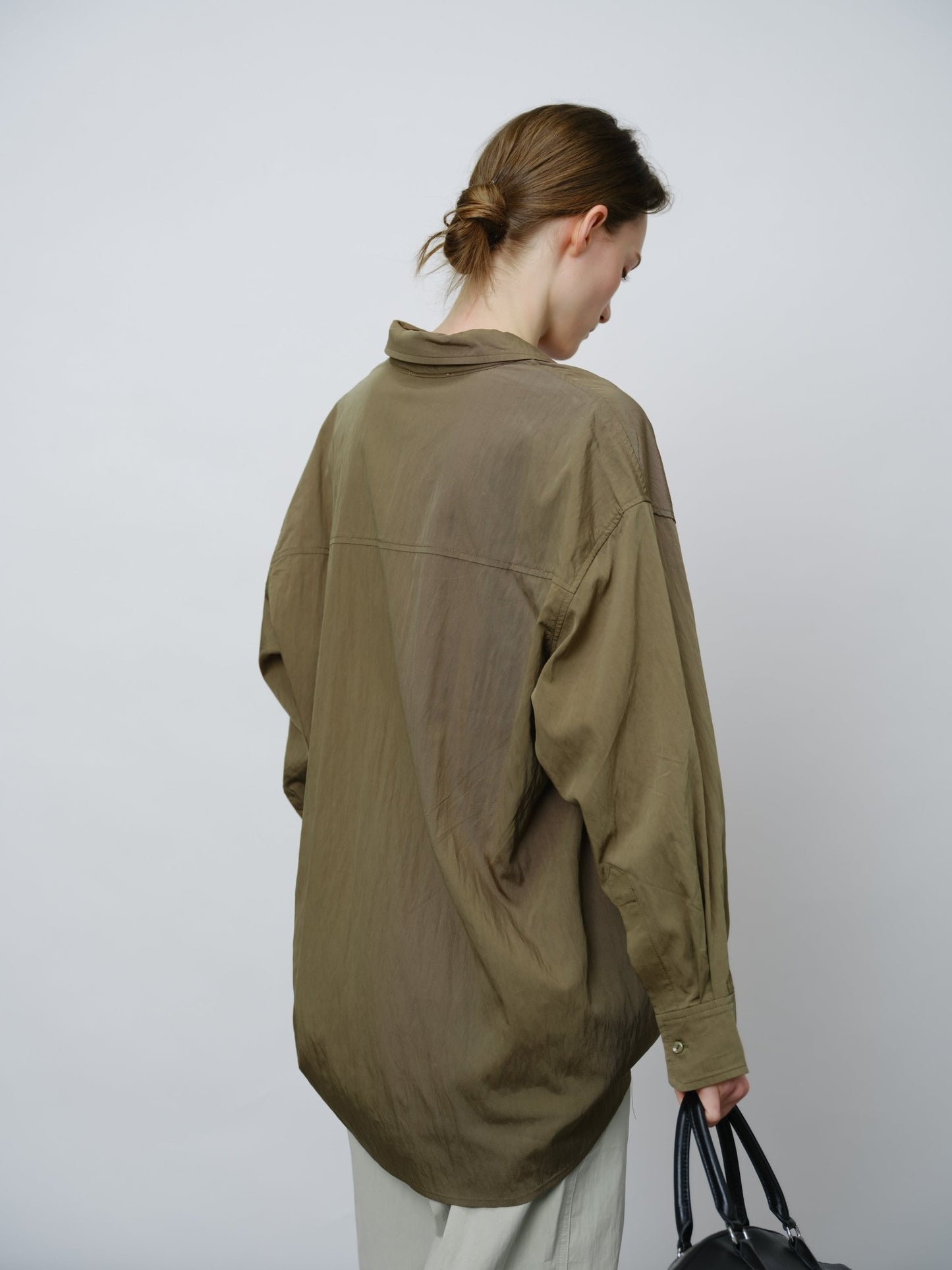 Vintage Draped Collar Shirt - UNIQUE ATTRACTION