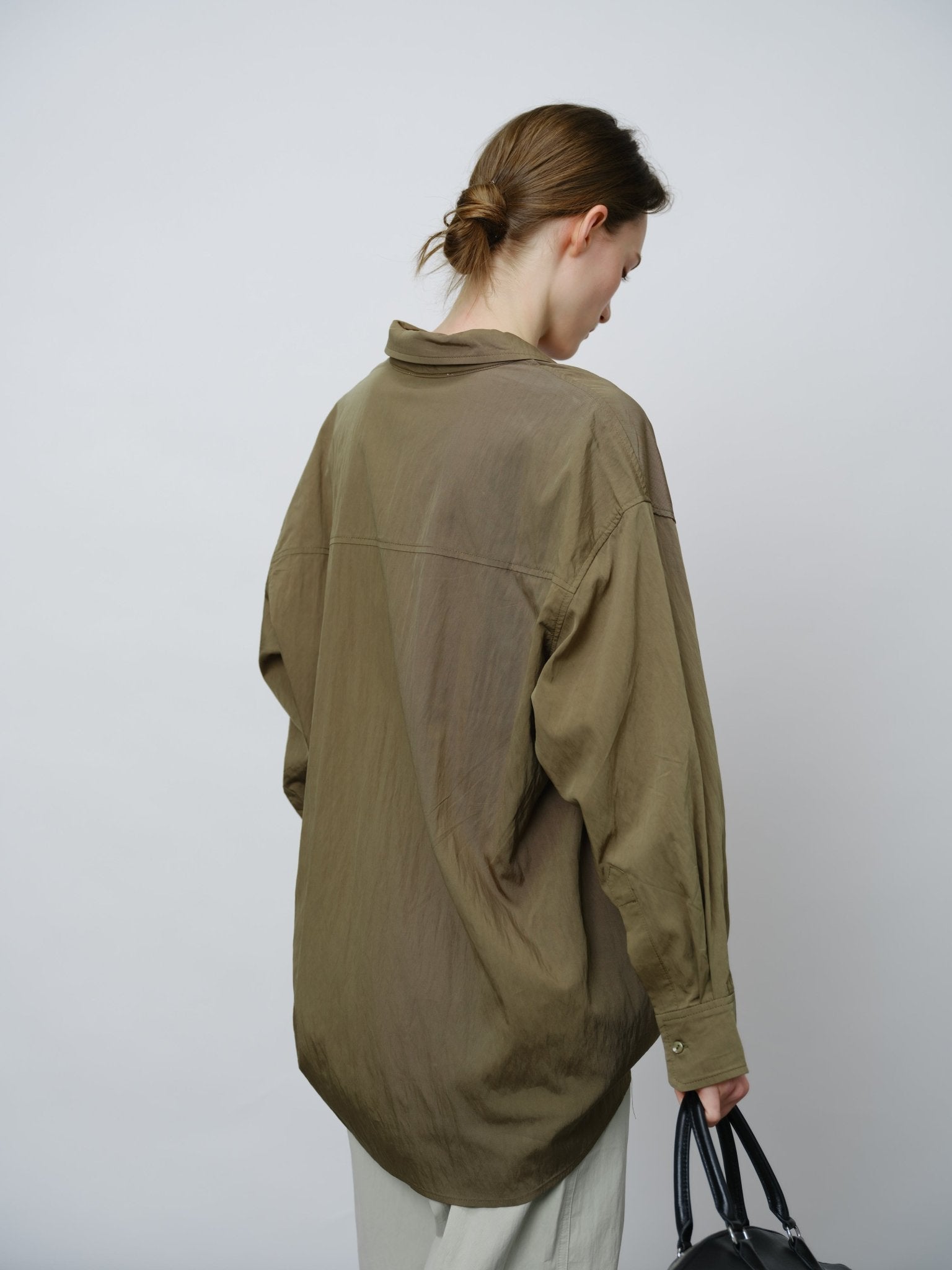 Vintage Draped Collar Shirt - UNIQUE ATTRACTION