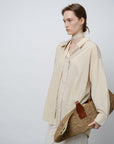 Vintage Draped Collar Shirt - UNIQUE ATTRACTION